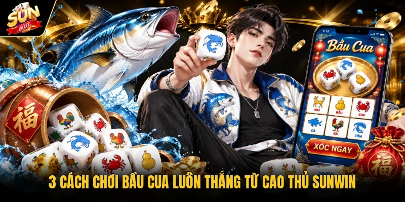 3 cách chơi bầu cua luôn thắng từ cao thủ Sunwin