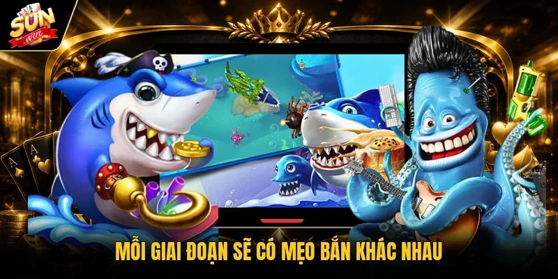 Chiến Thuật Chơi Bắn Cá Khủng Long Dragon Master 2026 3 Mỗi giai đoạn sẽ có mẹo bắn khác nhau